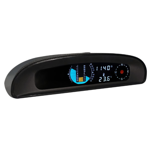 Asistente de Conducción con Brújula y Velocímetro