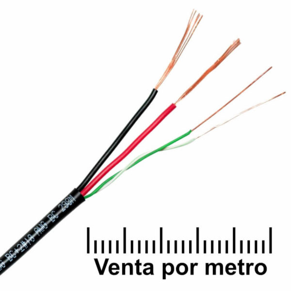 Cable Siamés / UTP CAT5E + #18