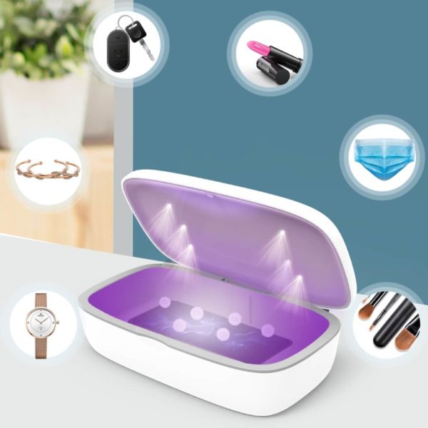 Esterilizador UV Multifuncional (Cargador Wireless)