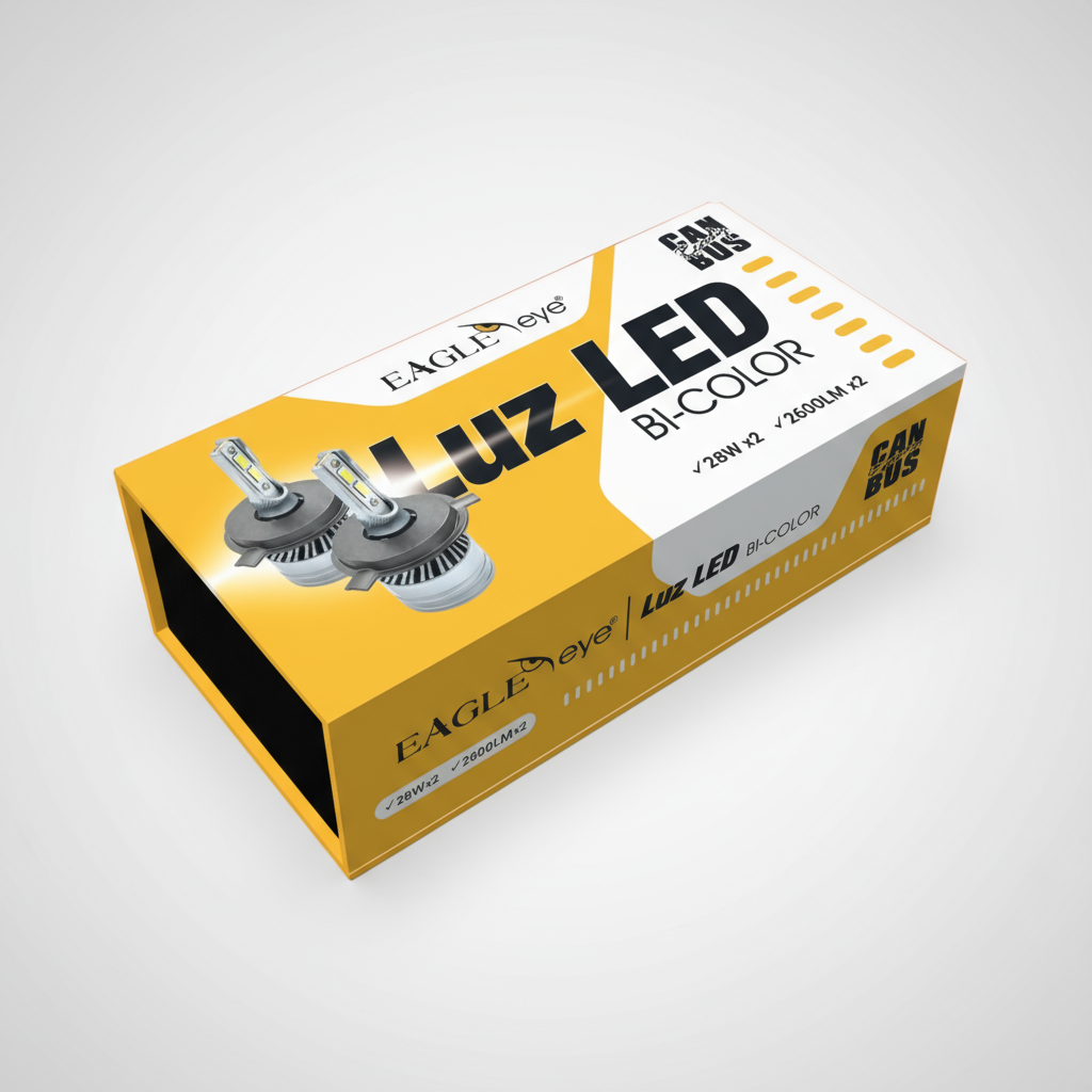 Caja 3D LED BI-COLOR