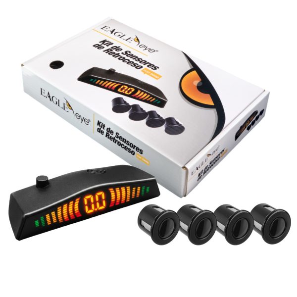 Kit de Retroceso Sensores de 22mm, con Display