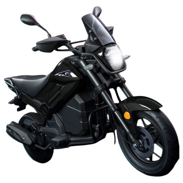 Motocicleta Negra de 150CC