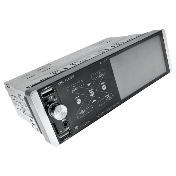 Radio, Pantalla 4", MP5, USB, TF Slot, BT,