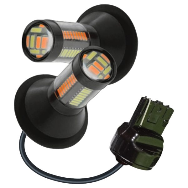 Luz LED Giro 1156/150, 42 LEDs Color Blanco Con Ambar