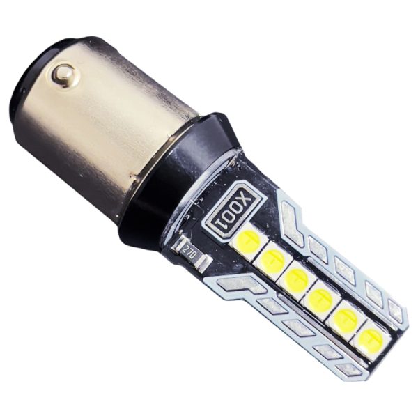 Luz LED Freno Doble Contacto Blanca 1157 / Sin Garantía