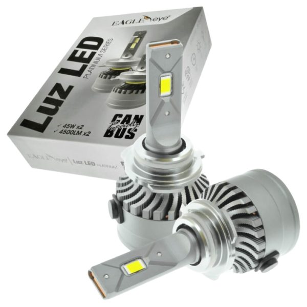 LED 9005, Platinum, Blanco 5500lm X 2, 55W