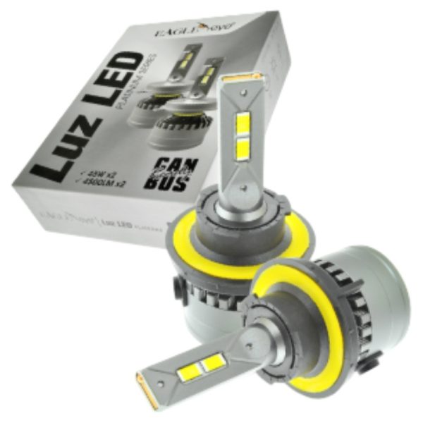 LED H13, Platinum, Blanco 5500lm X 2, 55W