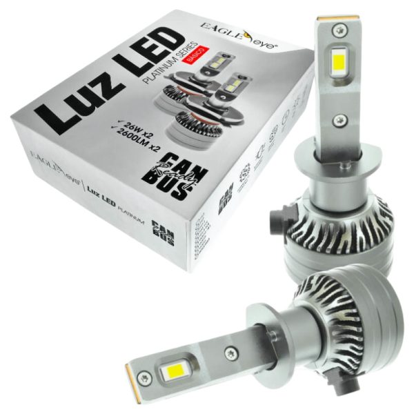 LED H1, Platinum Basico, Bicolor 2600lm X 2, 28W